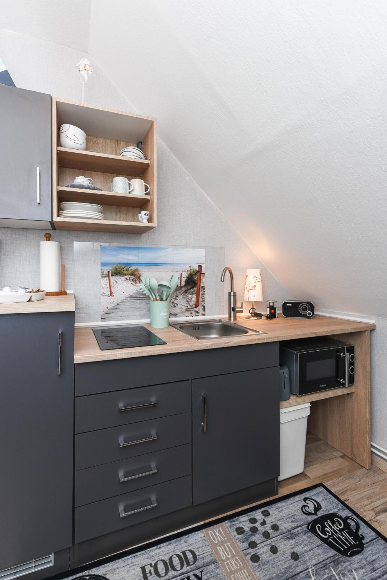 Ferienwohnung Ankerplatz Im Gaestehaus Kock นอยฮาร์ลิงเงอซีล ภายนอก รูปภาพ