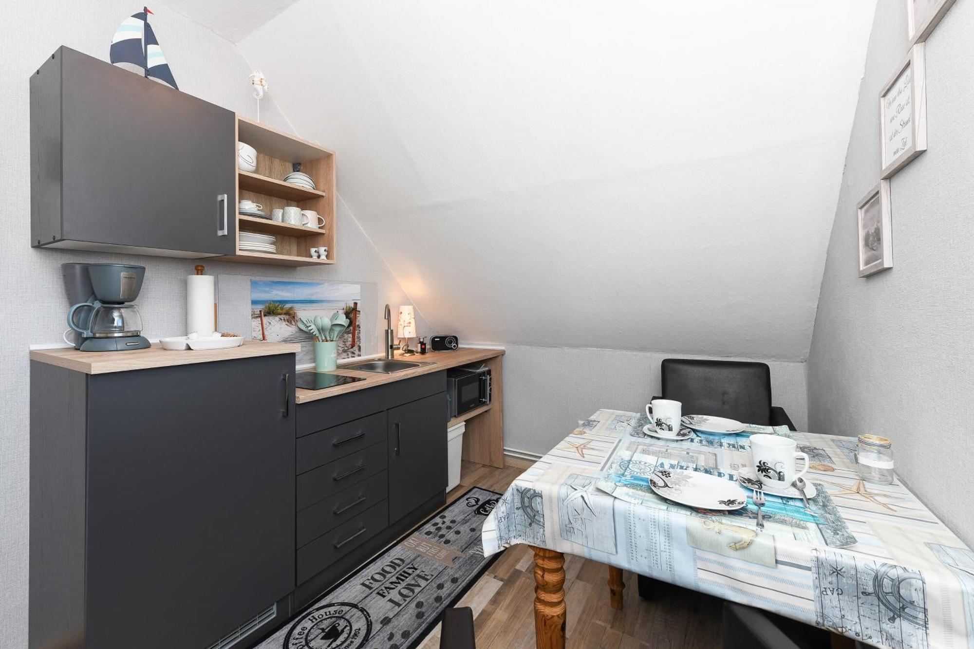 Ferienwohnung Ankerplatz Im Gaestehaus Kock นอยฮาร์ลิงเงอซีล ภายนอก รูปภาพ